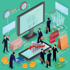 What are the 6 e commerce business models?